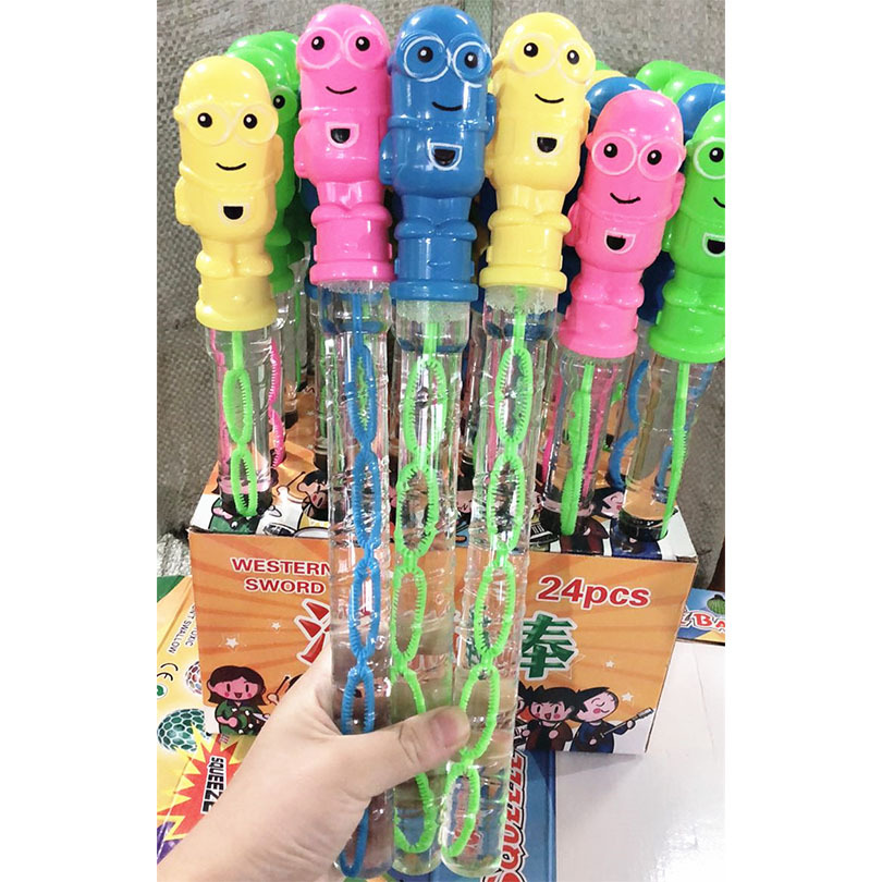 Large 37cm bubble sticks, children's bubble water toys, bubble blowing toys, one-yuan and two-yuan store toys wholesale full figure