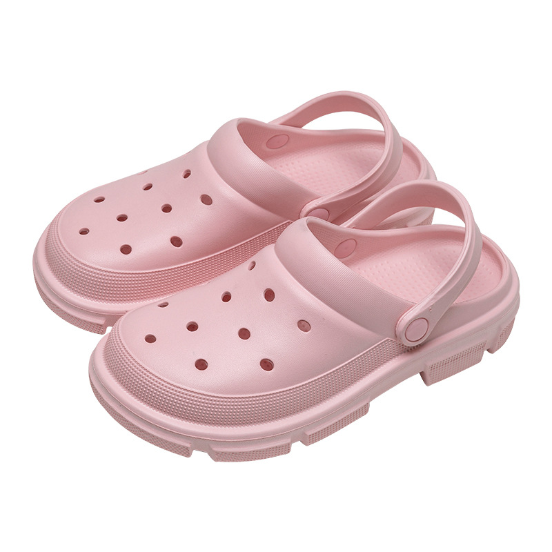 22 New styles of Crocs: Women's trendy thick-soled, headband, anti-slip outside, men's fashionable couple's flip-flops, summer beach shoes Item Picture
