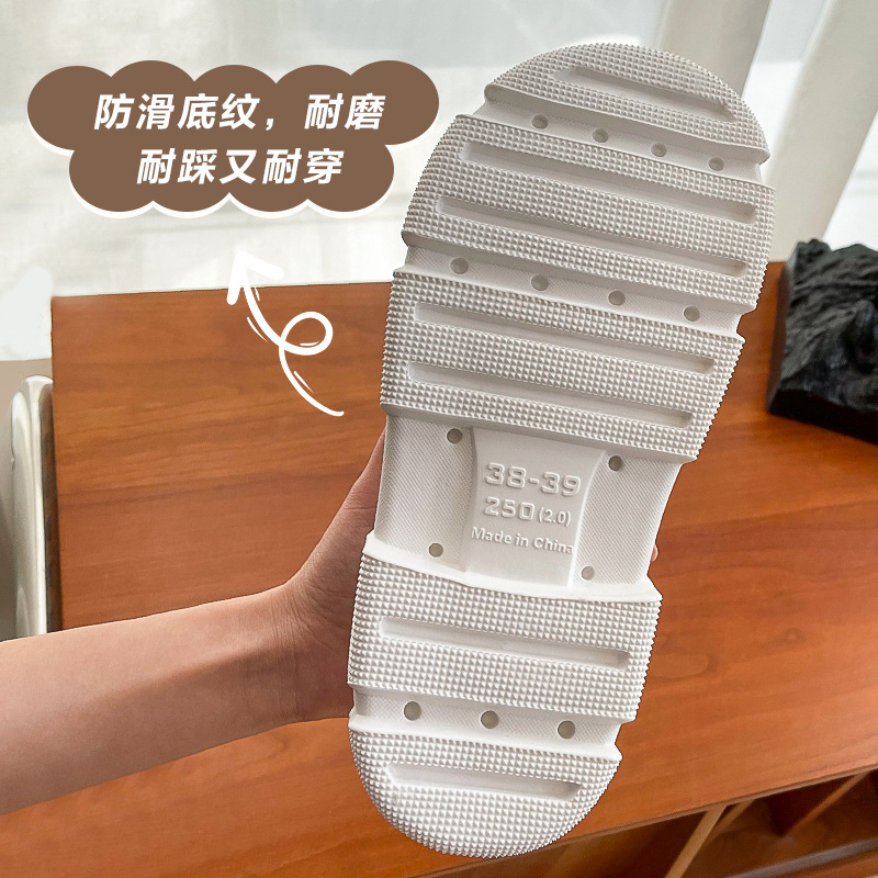 22 New styles of Crocs: Women's trendy thick-soled, headband, anti-slip outside, men's fashionable couple's flip-flops, summer beach shoes Application Scenario
