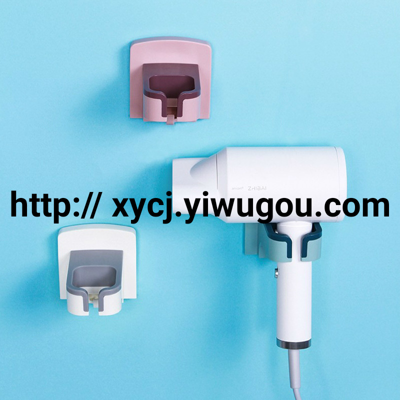 Bathroom non-drilling storage rack, powerful suction cup, toilet hair dryer hanging rack, bathroom hair dryer stand details Picture