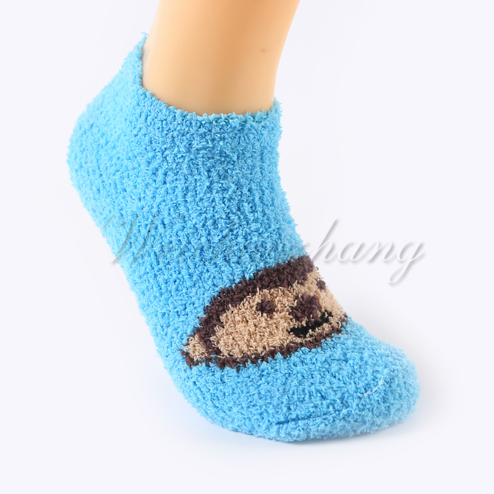 جوارب الأرضيات الجميلة للنوم مع جوارب نسائية، جوارب مضادة للتزلج والشتاء Item Picture