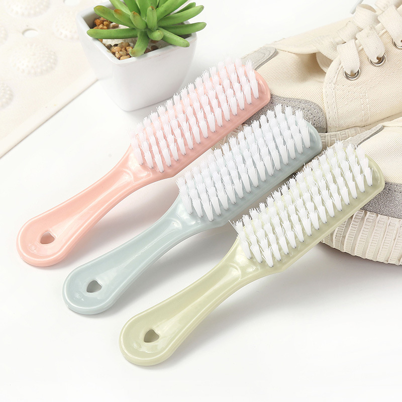 Plain plastic brush, decontamination, laundry brush, shoe cleaner, soft wool, shoe brush, clothing brush, shoe brush