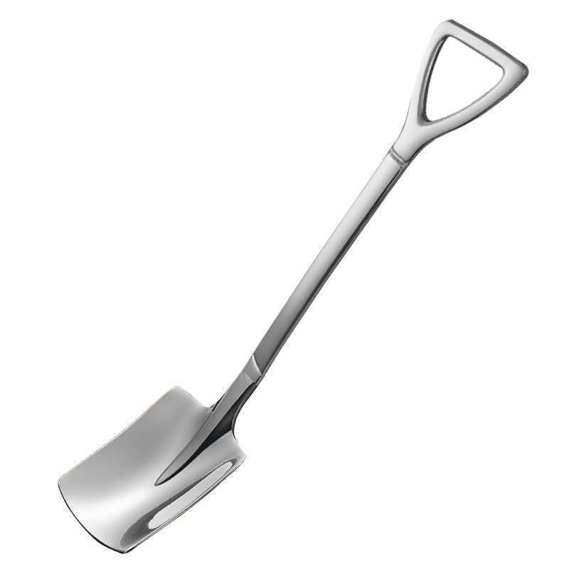 Stainless steel shovel spoon, retro internet-famous tableware, watermelon ice cream, honey gift, creative and personalized spoon Item Picture