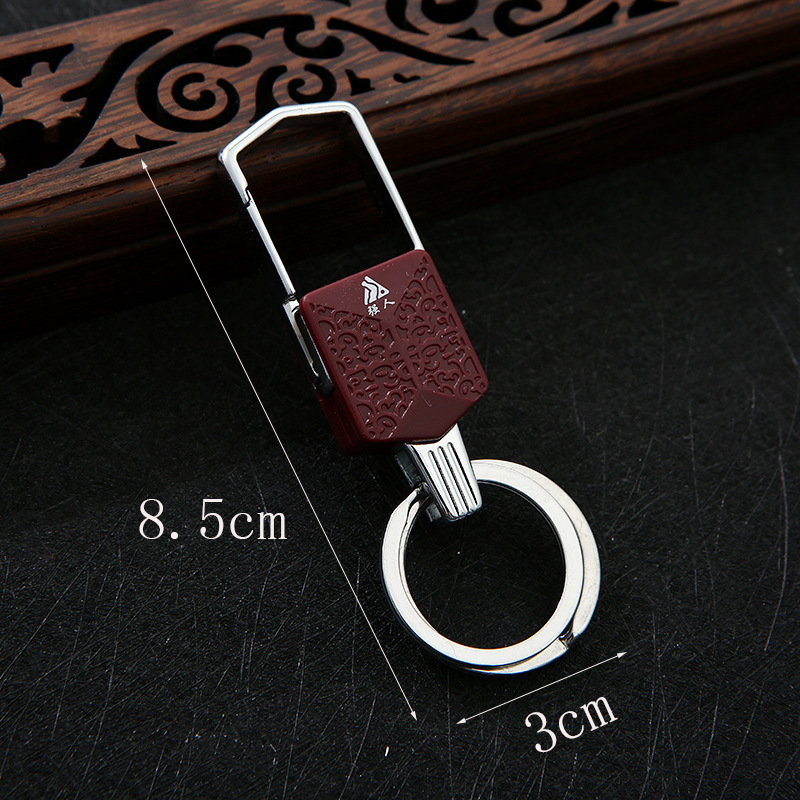 Genuino strongman A468 metal llavero hombre cintura colgante individual llavero paquete details Picture