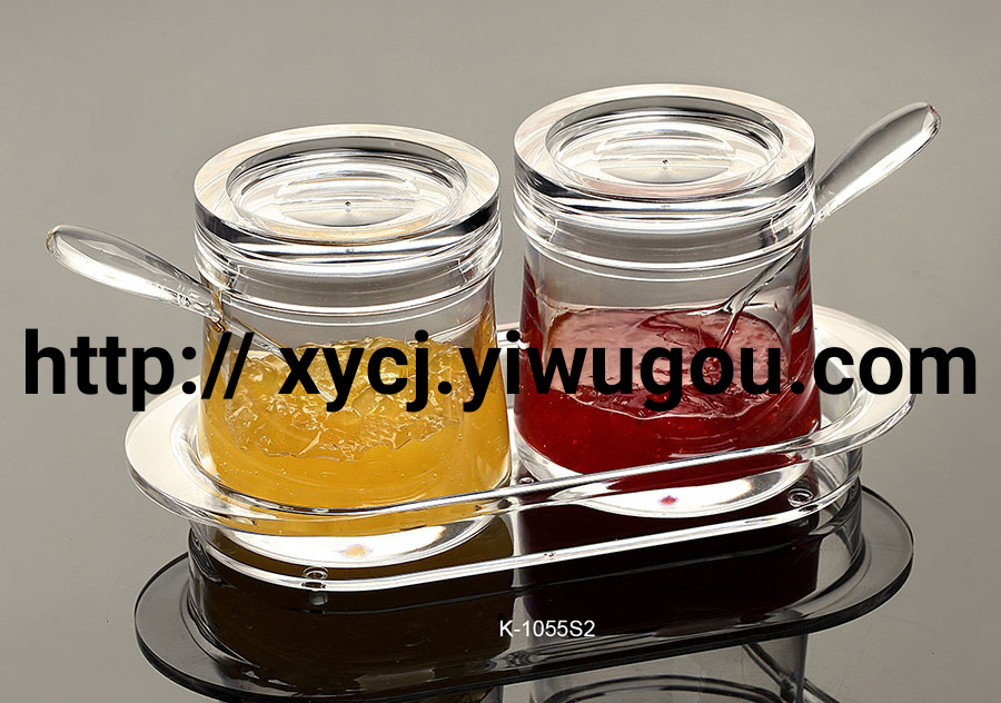 Nuevo estilo explosivo acrílico condimento jarra condimento botella botella de mermelada Item Picture