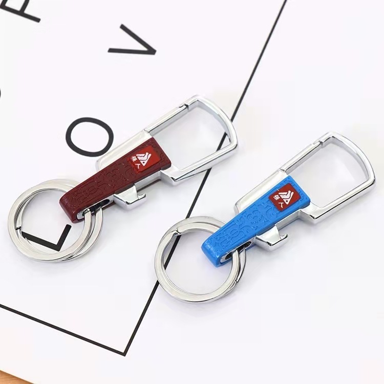Guangdong Jinda Qiangren A473 Metal Keychain Men's waist Hook, independently packaged car keychain Application Scenario