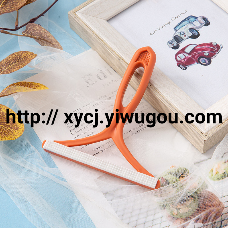 Silicone double-sided bristle remover, a special brush for dry cleaners, is a powerful tool for removing lint from clothes without damaging them Specification image