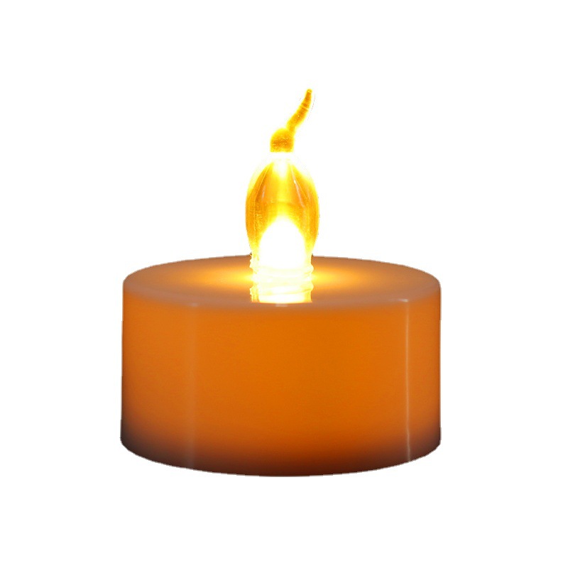 2-key remote control timed Little Tea Wax Cross-border Amazon Birthday Party Romantic Smokeless 2032 electronic Candle lamp Item Picture