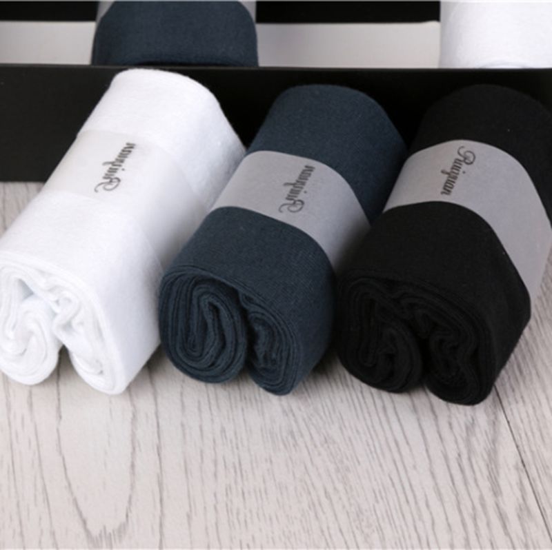 Winter thickened and fleece cotton anti-odor, antibacterial and warm men's socks 6-pair gift box set Specification image