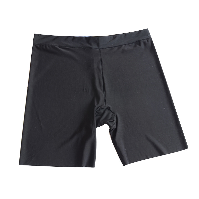 Ice silk seamless safety pants, super elastic summer base layer, seamless large-sized ice silk safety pants, base layer pants Application Scenario