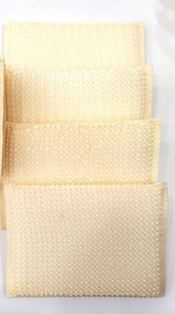 Eco-friendly wheat straw and wheat fragrance cleaning sponge, dishwashing sponge block, cleaning scouring pad, pot and bowl brush, dishwashing cotton Specification image