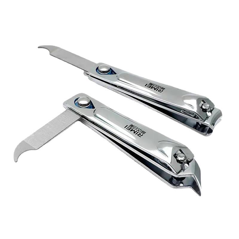 Jinda Rimei 6515 slanted nail clippers, household nail clippers with file, nail art dead skin clippers, eagle beak nail trimming clippers wholesale Item Picture