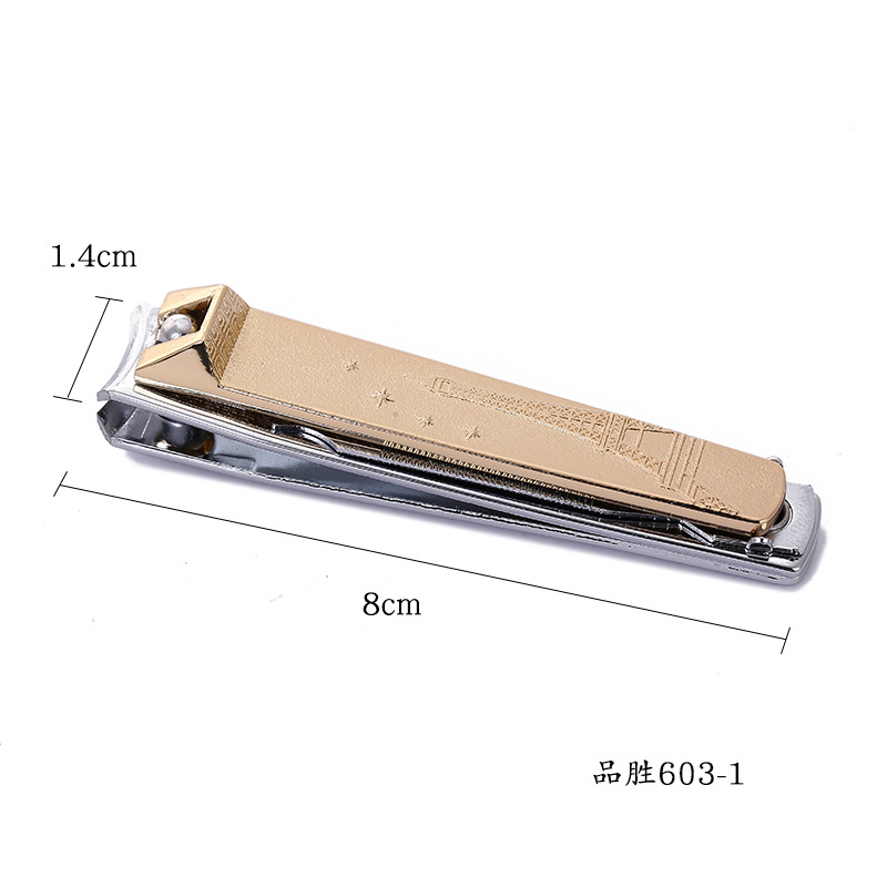 Wholesale of high-end nail clippers from Pinsheng, large flat-mouthed stainless steel nail clippers, gift box packaging, nail clippers Item Picture