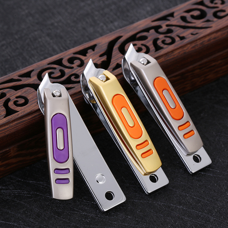 Baihua medium-sized boxed nail clippers, portable nail clippers, adult home nail clippers, gift nail clippers wholesale details Picture