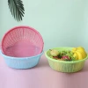 Bamboo joint rice baskets, rice-washing baskets, storage baskets, plastic fruit baskets, vegetable baskets, kitchenware direct delivery from the manufacturer Specification image