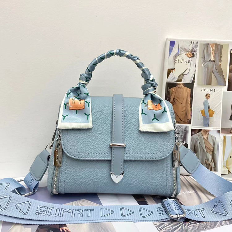 Yiding Luggage 9775 New women's bag, Korean version crossbody bag, single-shoulder fashionable and simple hand-held small bag Specification image