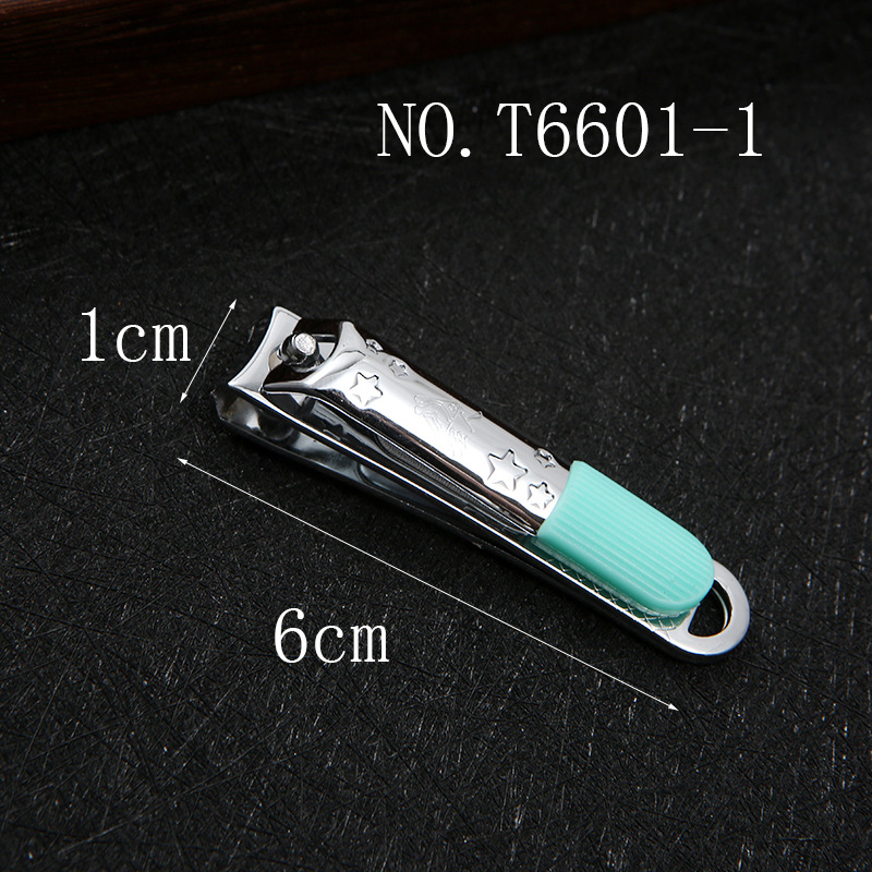 Nail art flat-cut nail clippers, nail knives, nail pliers Strong Man T6601-1 small nail scissors details Picture