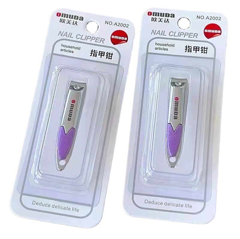 Wholesale of large carbon steel single flat nail clippers for adults from Oumoda 2002 Application Scenario