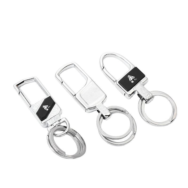 Wholesale Qiangren QR494A keychain, stainless steel metal keychain, creative keychain, keyring Item Picture