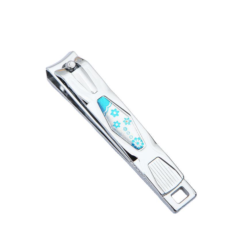Qiangren T6220E flat-mouthed nail clippers, simple and fashionable nail clippers, nail trimmers, nail trimming knives wholesale Item Picture