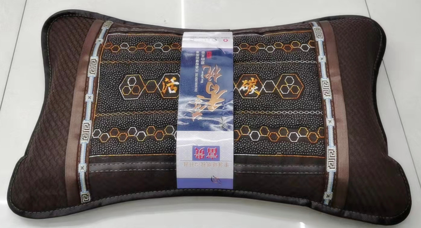 2022 Summer Activated Carbon Pillow, Adult tea Cool Pillow, Ice Silk Rattan Bamboo pillow