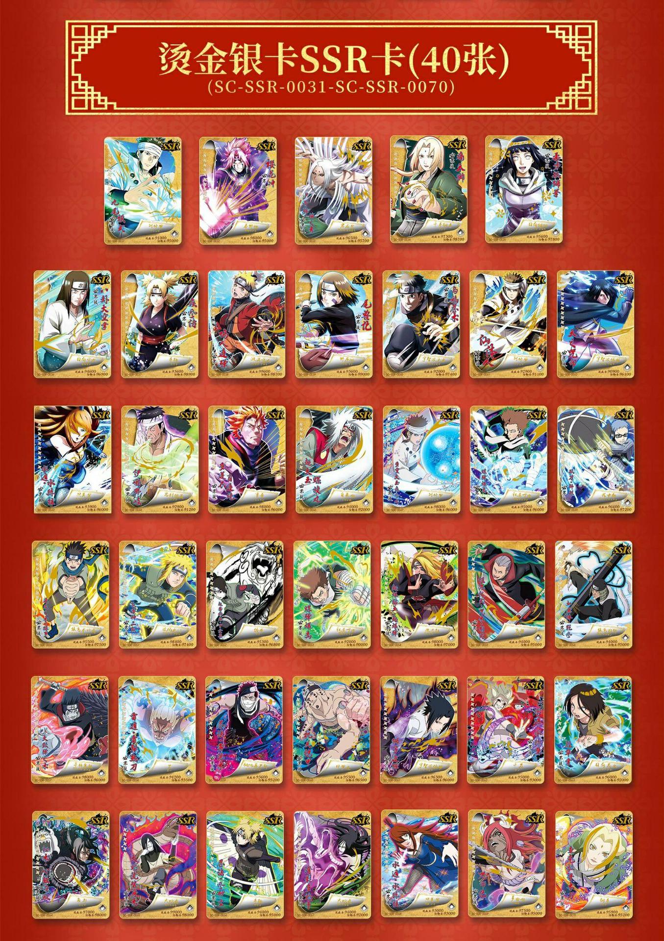"Little Dinosaur Naruto: Will to Fire New Year's Edition 10-yuan Anime Peripheral Uzumaki Ningren Card. details Picture