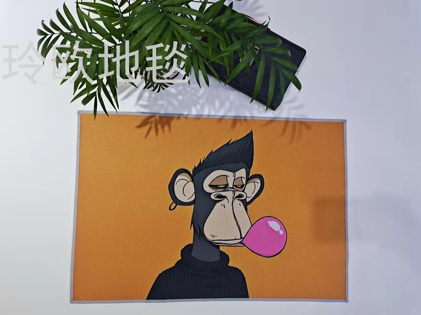 Lingou hot cartoon living room bedroom non-slip door mat floor mat necessary door mat Item Picture