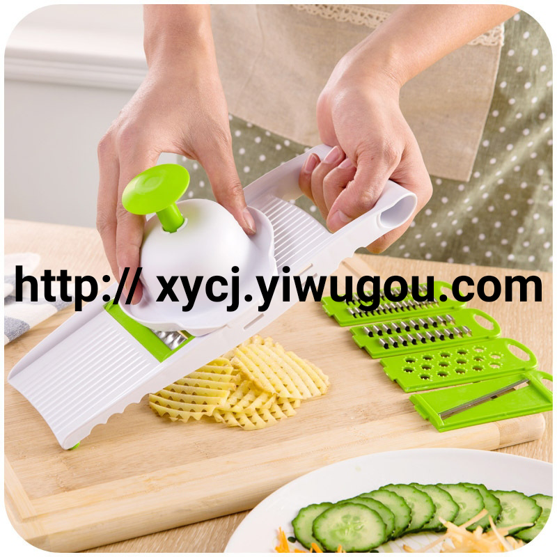 Power strip, kitchen vegetable cutter, household vegetable cutter, hand guard, multi-purpose grater, grater, slicer