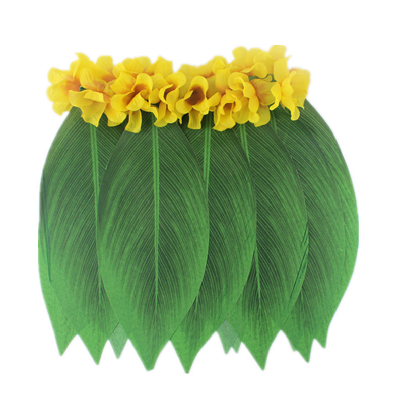 Amazon's new hula dress dance costume holiday photo accessory Hawaiian party leaf hula dress