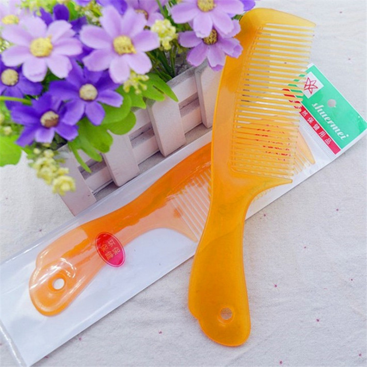 Anti-static thickened, unbreakable ox tendon comb, ox horn comb, beauty and hair care comb, anti-hair loss massage comb details Picture