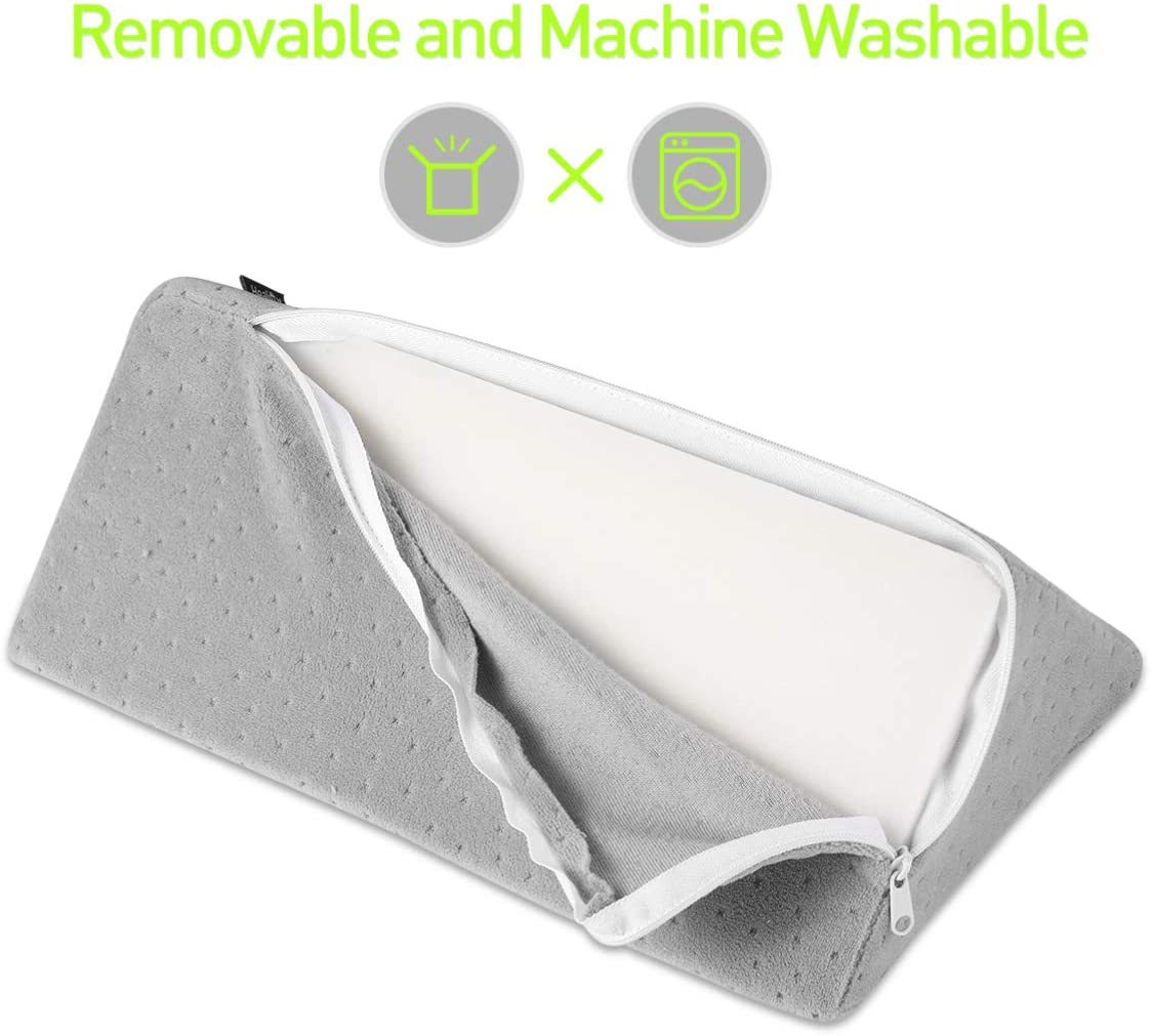 Cervical traction wedge-shaped pillow, neck and shoulder relaxer, spinal correction - head posture sponge traction pillow details Picture