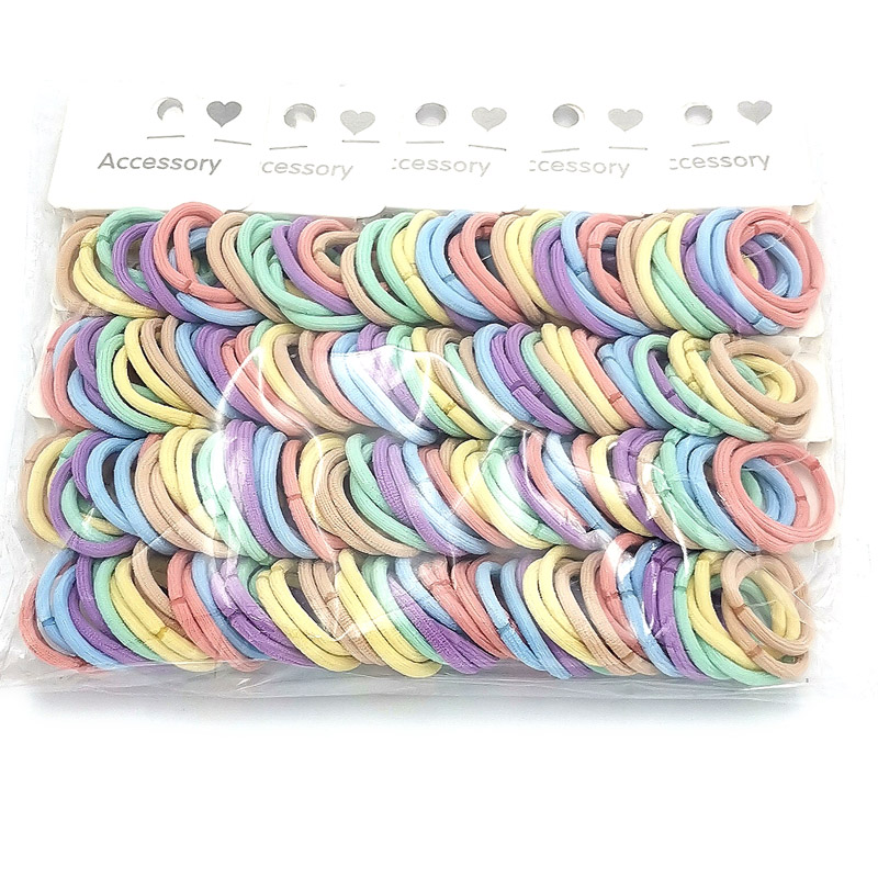 A2626 Exquisite multiple children's rubber bands, hair bands, hair accessories, headwear and hair ropes, 2-yuan store accessories in Yiwu Application Scenario