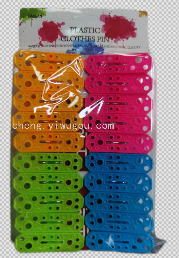 Plastic drying clips, thickened plastic clips, windproof clips, underwear, clothes and socks clips, clothes drying clips Application Scenario