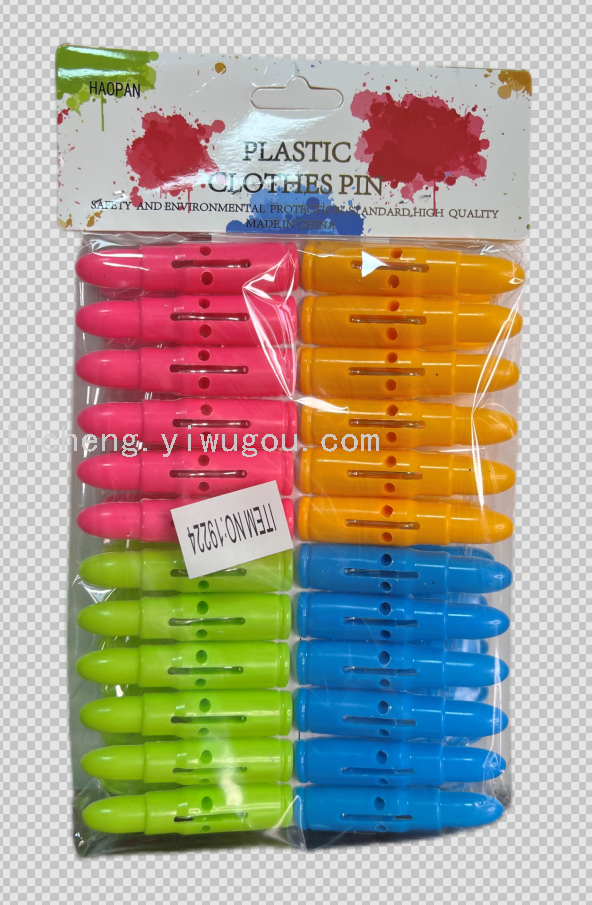 Plastic drying clips, plastic clips, windproof clips, underwear, clothes and socks clips, clothes drying clips Specification image