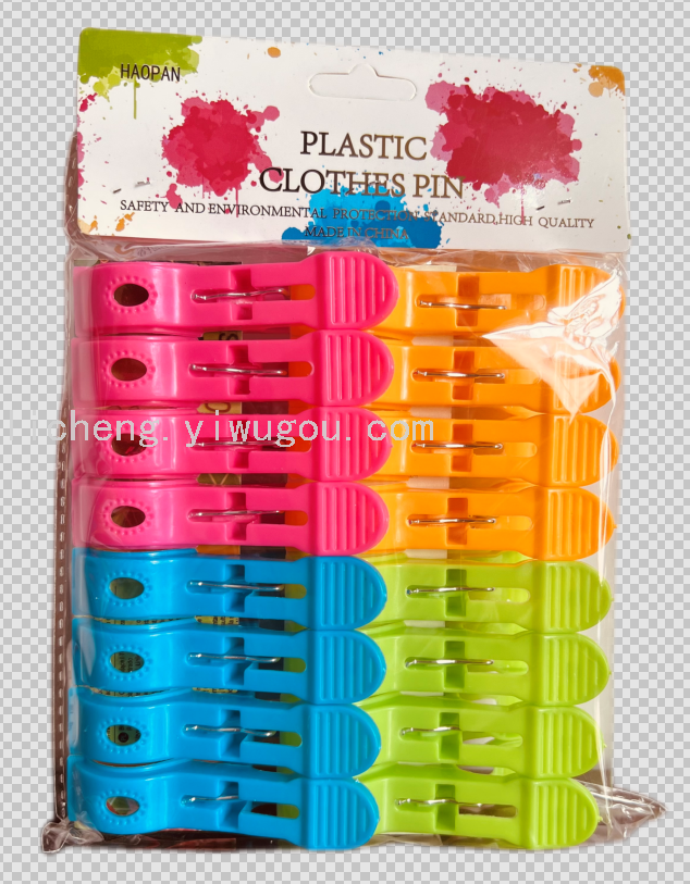 Plastic drying clips, plastic clips, windproof clips, underwear, clothes and socks clips, clothes drying clips Specification image
