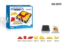 Tangram tic-tac-toe body puzzle parking lot task maze