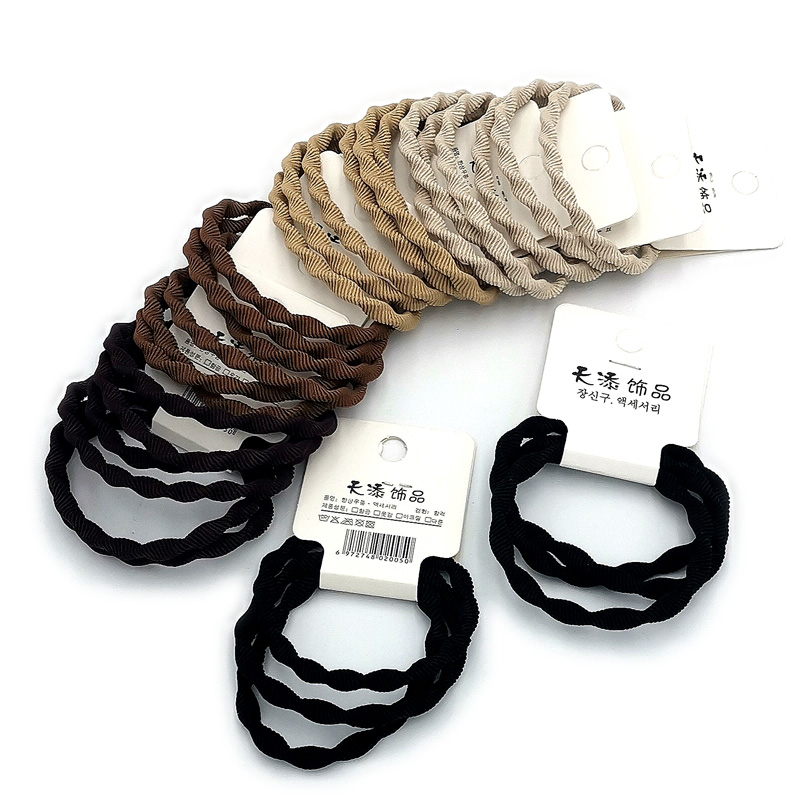 A2812 DY-39 bean knots, hair bands, hair accessories, headwear, hair ropes, 2-yuan store accessories in Yiwu Specification image