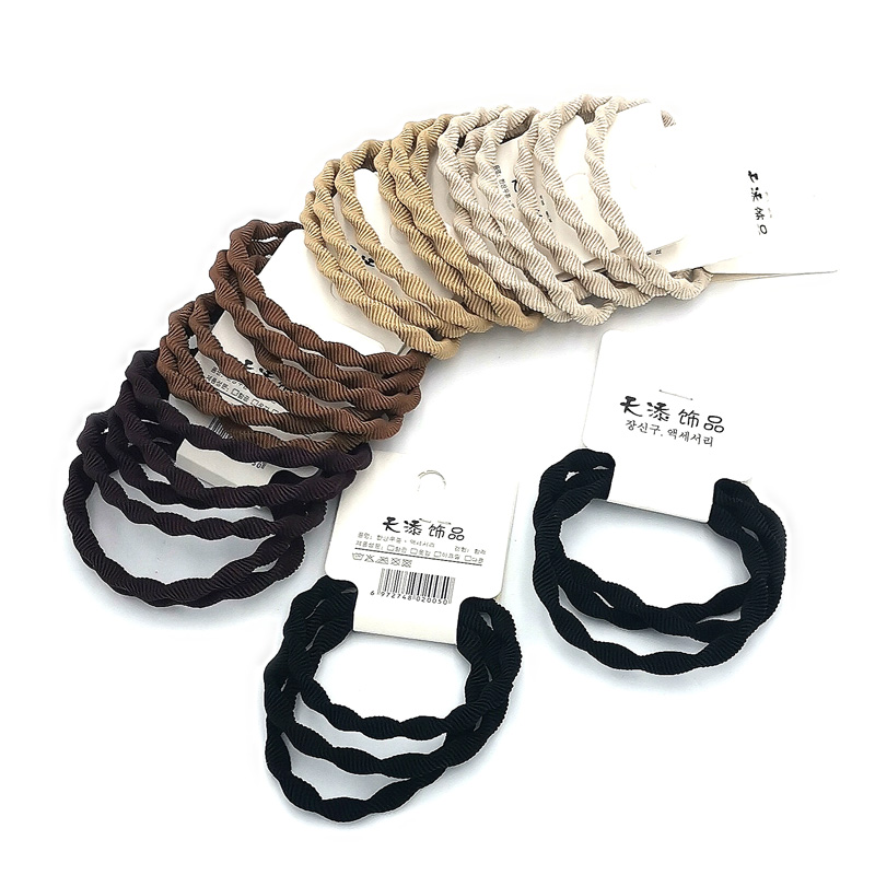 A2812 DY-39 bean knots, hair bands, hair accessories, headwear, hair ropes, 2-yuan store accessories in Yiwu Item Picture