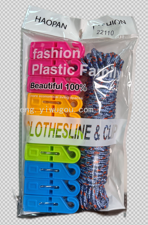 Plastic drying clips, thickened plastic clips, windproof clips, underwear, clothes and socks clips, clothes drying clips Application Scenario