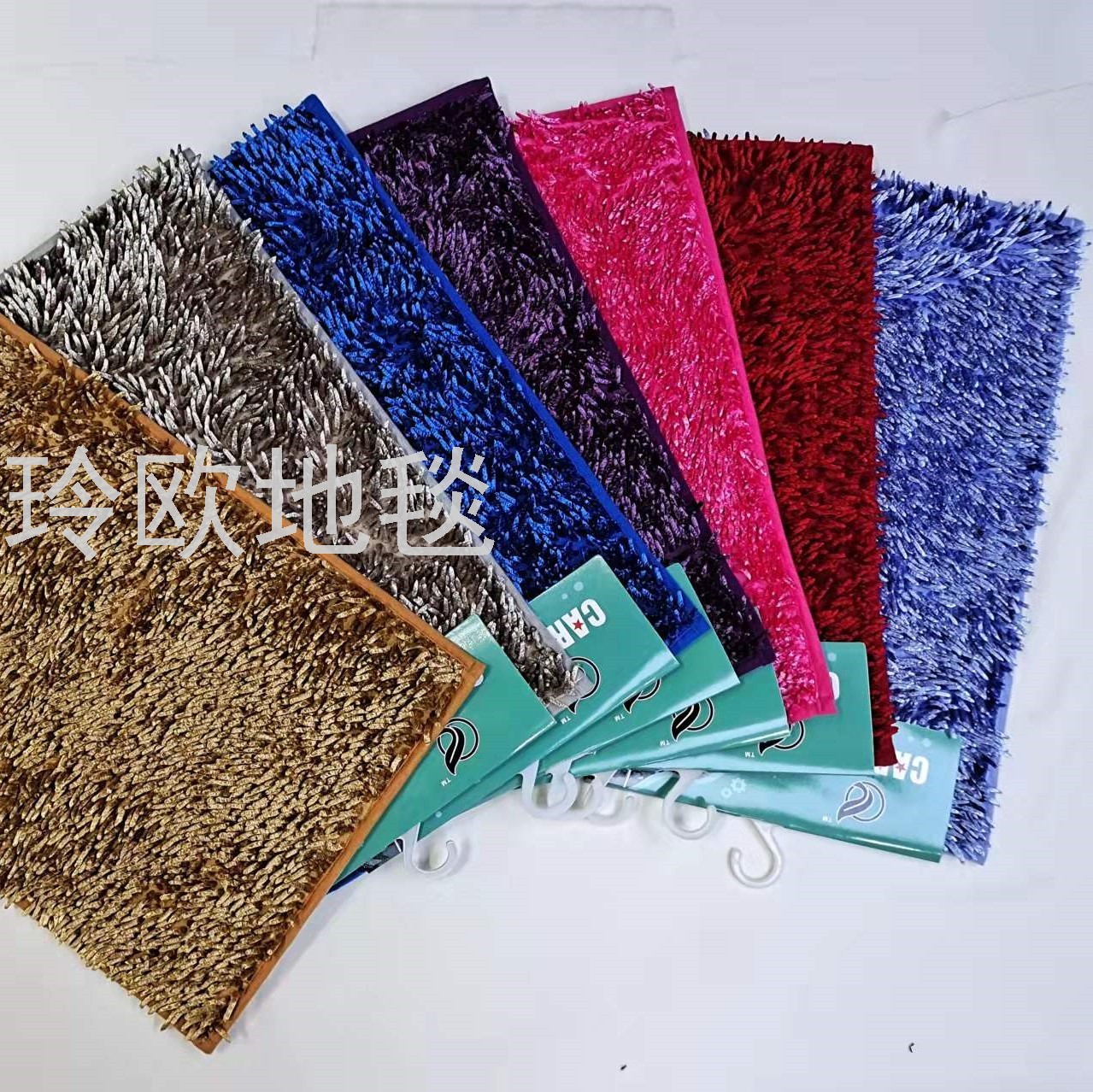 Lino gloss silk chenille carpet floor mat living room bathroom absorbent non-slip carpet Application Scenario