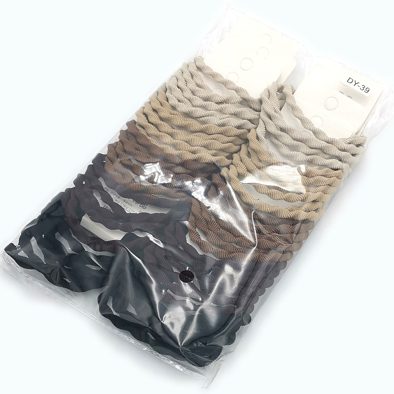 A2812 DY-39 bean knots, hair bands, hair accessories, headwear, hair ropes, 2-yuan store accessories in Yiwu Application Scenario