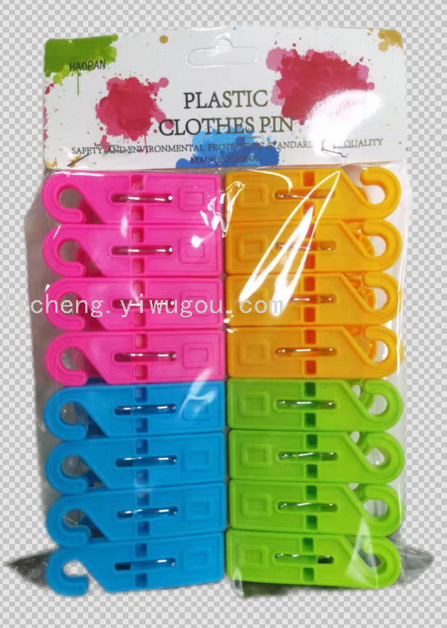 Plastic drying clips, plastic clips, windproof clips, underwear, clothes and socks clips, clothes drying clips, plastic clips