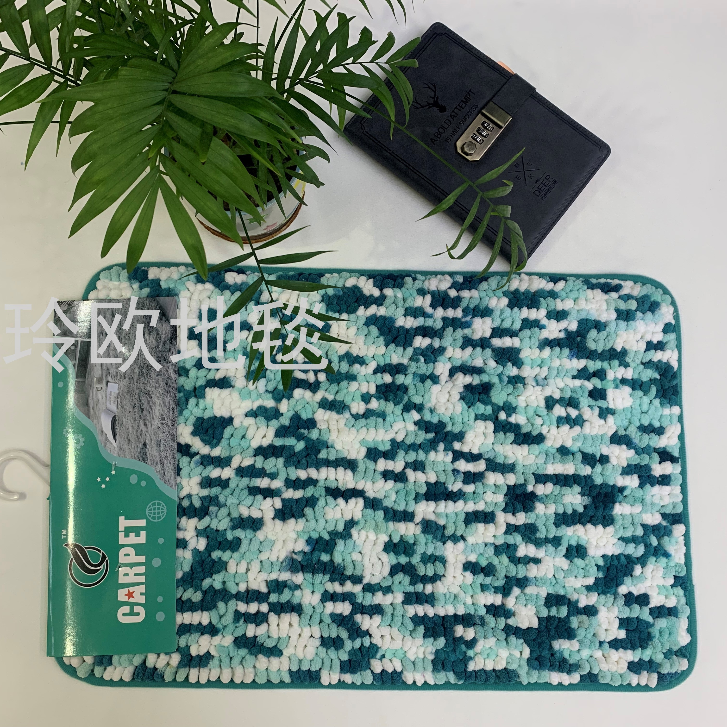 Ling European-style simple rich star Chenille wool carpet floor mat living room bathroom absorbent non-slip carpet Application Scenario