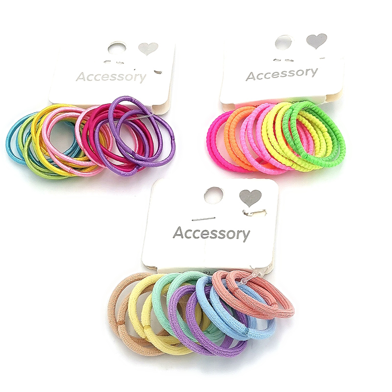 A2626 Exquisite multiple children's rubber bands, hair bands, hair accessories, headwear and hair ropes, 2-yuan store accessories in Yiwu Item Picture