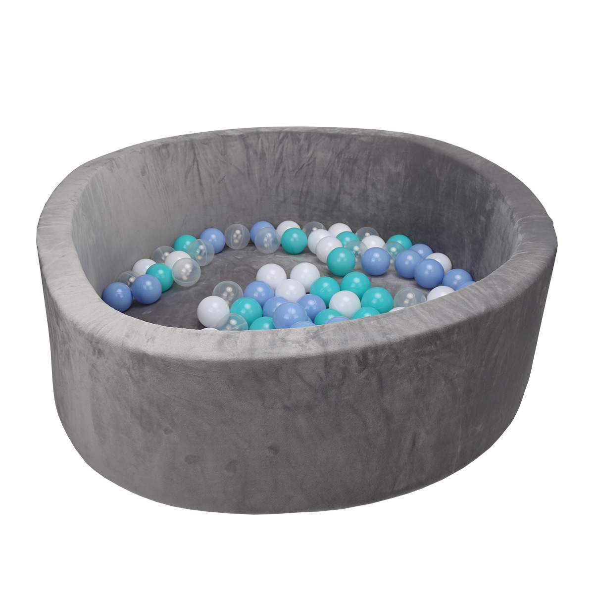 Children's indoor play sponge fence ball pool, sponge ocean ball pool, bouncy ball pool Item Picture