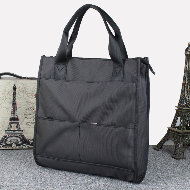Fashion men's handbag leisure business document bag fashion information handbag factory directly for a generation