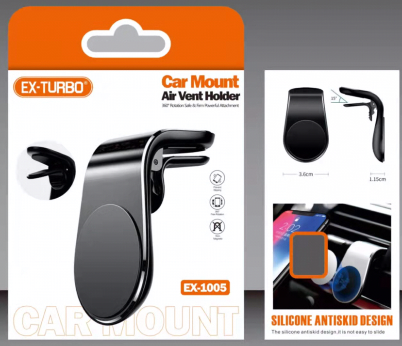 车载手机支架吸盘式汽车出风口仪表台磁吸磁铁多功能通用型导航架