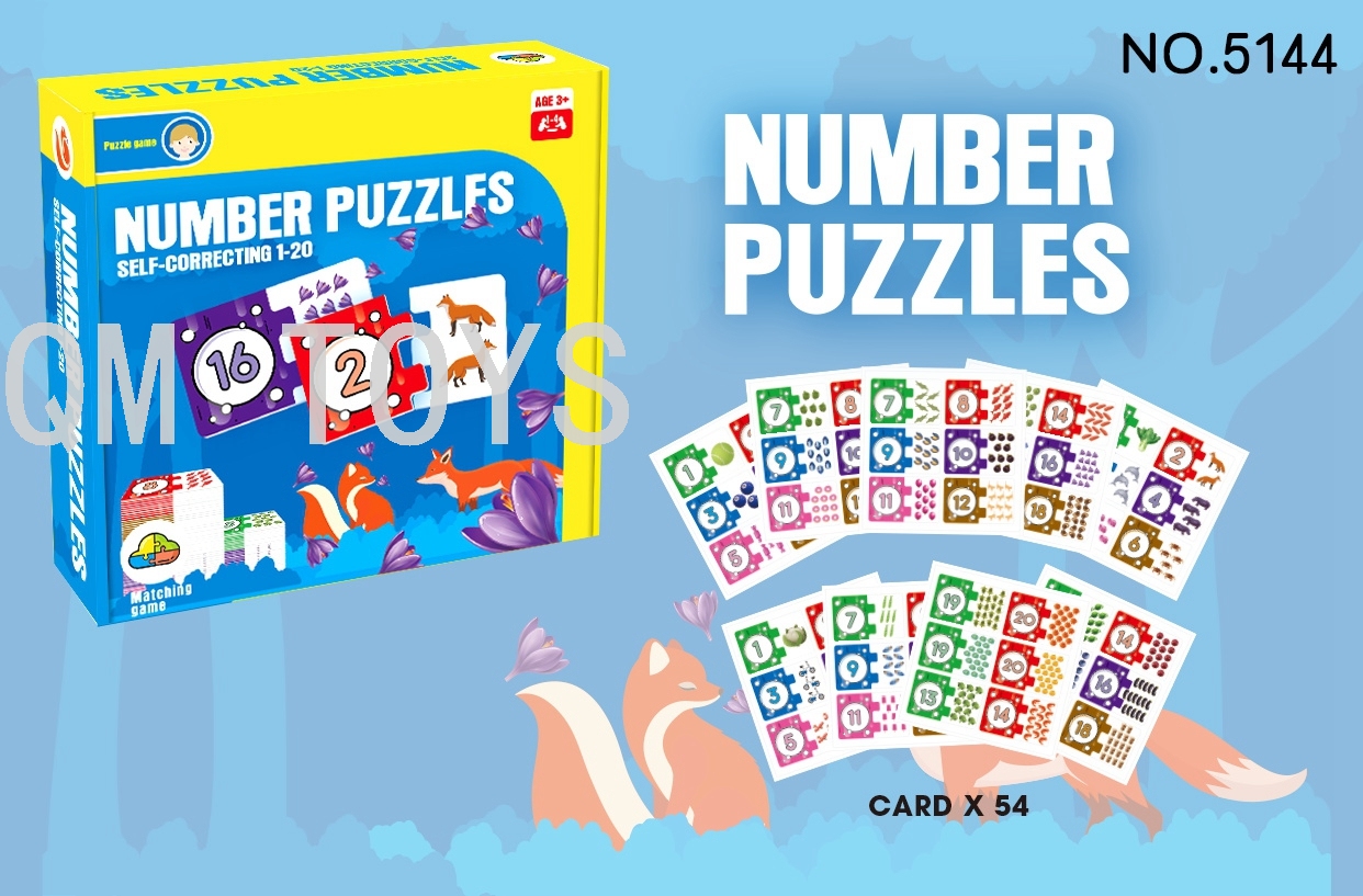 Number jigsaw puzzle public logo jigsaw puzzle racing balance tower shape jigsaw puzzle