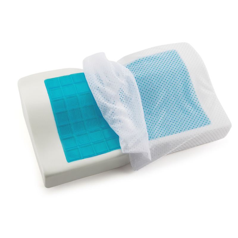 Cross-border supply of cool summer gel pillows, slow-rebound butterfly-shaped gel pillow cores, cervical memory pillow cores Application Scenario