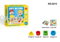 Shape matching ladder Jenga Lotto Egg Chick Life Cycle Common sense educational toy